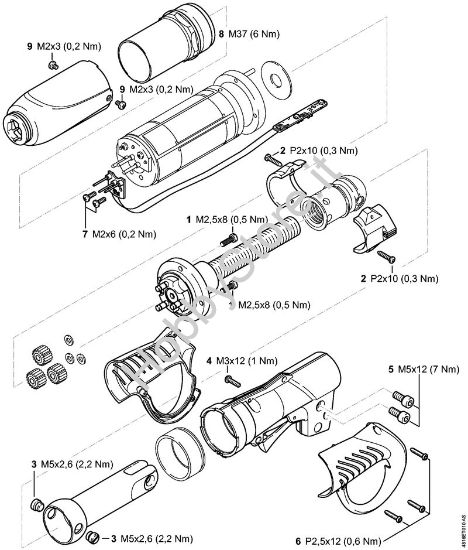 Coppie di serraggio ASA 85 ASA 85 brand Stihl
